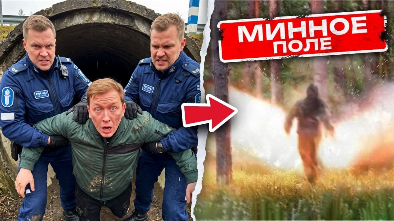 Тоннель завел нас в Финляндию. Рома убил ЯКОВА!  Мы подорвались на минном поле! (55 серия)