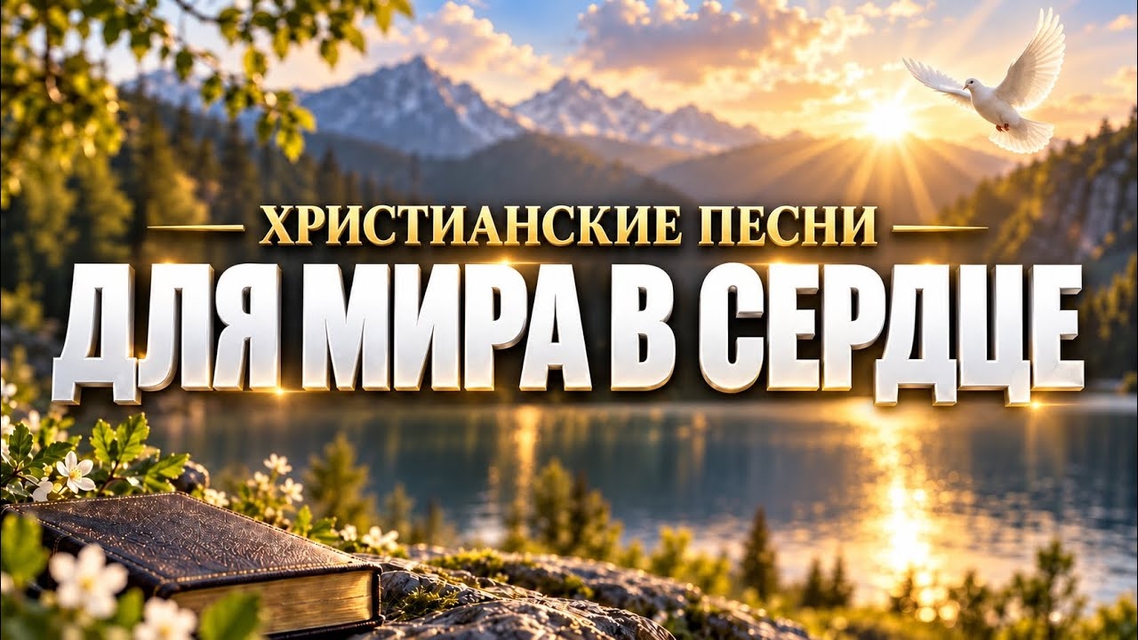 🔥ХРИСТИАНСКИЕ ПЕСНИ ДЛЯ МИРА В СЕРДЦЕ 🤍 СБОРНИК ДЛЯ МОЛИТВЫ И ПОКОЯ