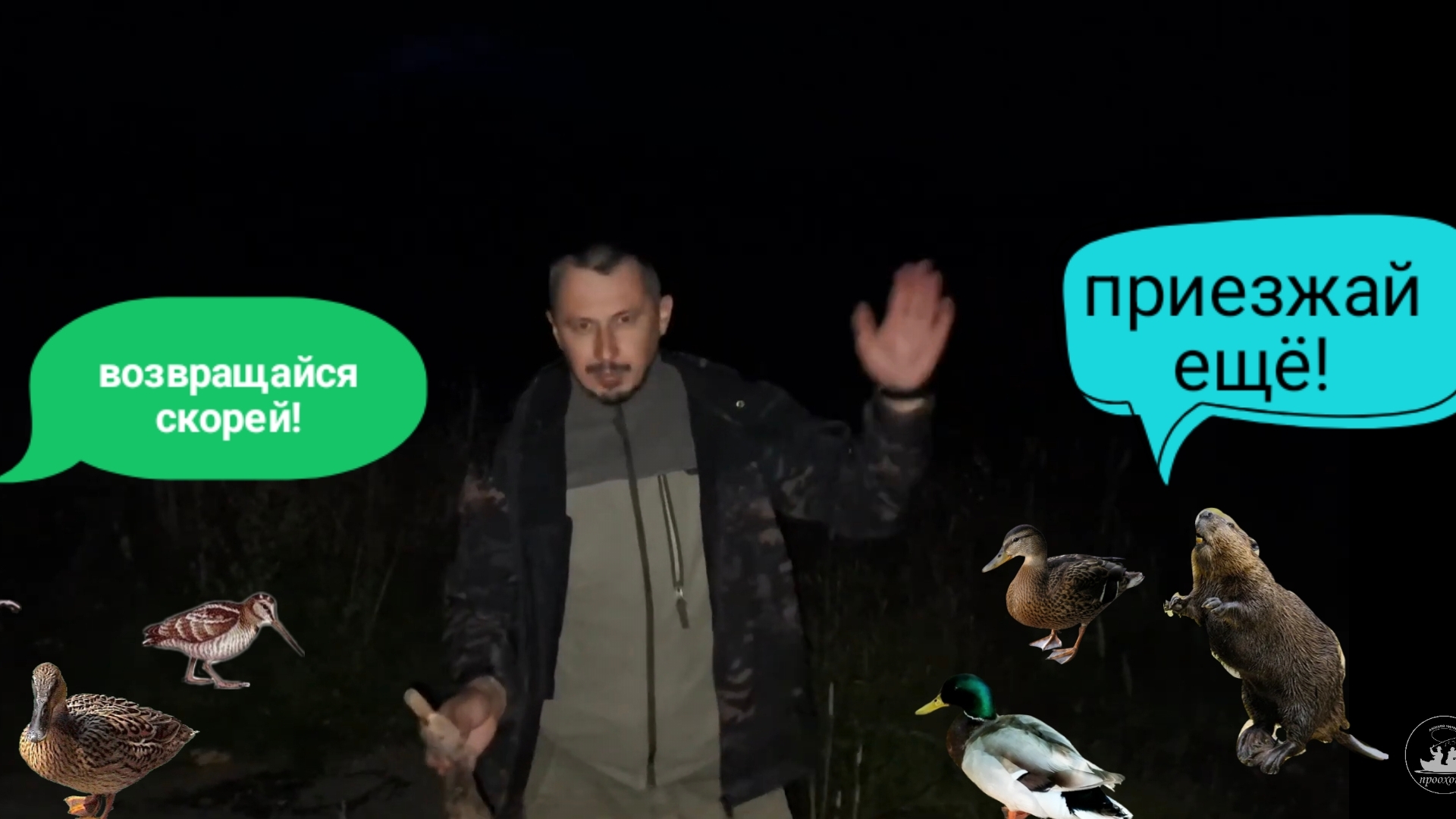 За уткой на вечерней зорьке!
