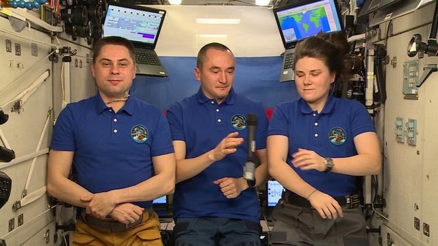 Видеоприветствие от орбитальной экспедиции МКС в адрес фестиваля паралимпийского кино 