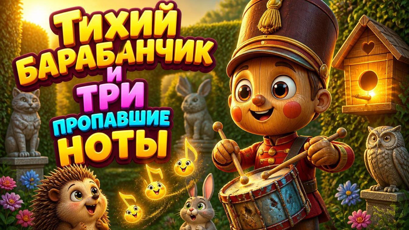 Тихий барабанчик и три пропавшие ноты