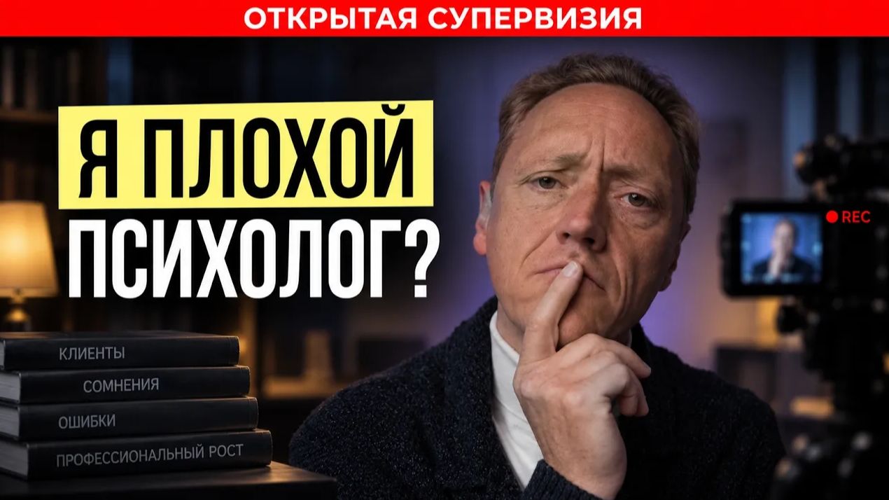 А что, если я ПРОВАЛЮ сессию? Главный страх начинающего психолога! ОТКРЫТАЯ СУПЕРВИЗИЯ