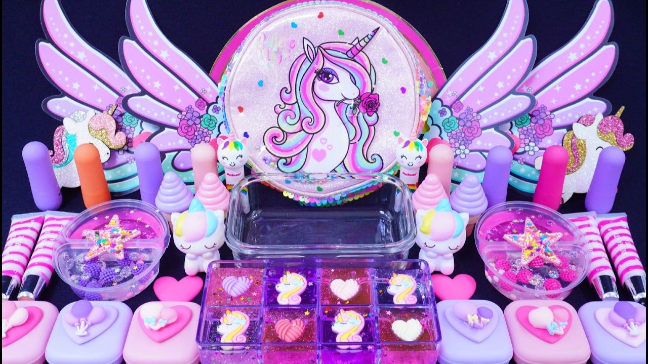 Слайм АСМР 💖 Распаковка слаймов 💖 Микс крутых слаймов
