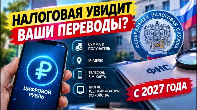 Цифровой рубль и налоговая: какие данные попадут в ФНС
