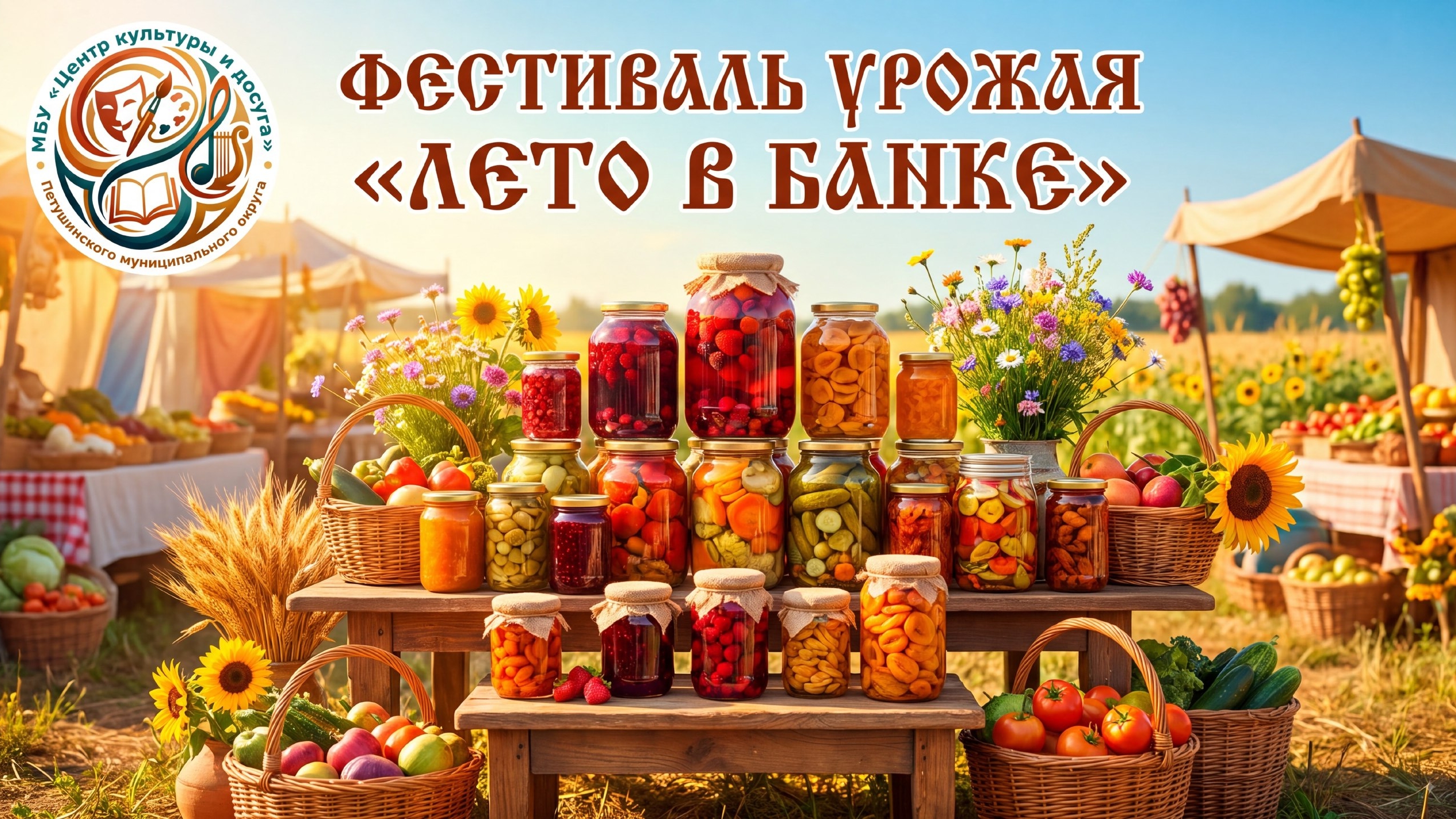 Праздник урожая «Лето в банке» в городском парке города Петушки 🍇. Видеоверсия 🎥