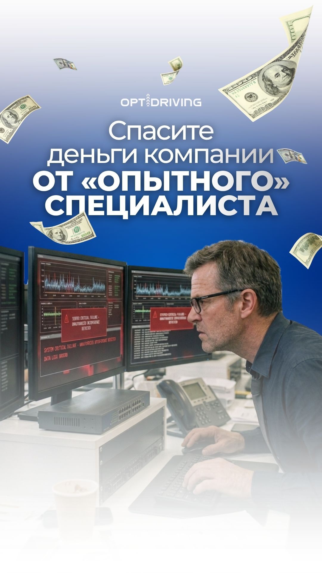 💵 Спасите деньги компании от «опытного» специалиста #логистика #бизнес #optidriving