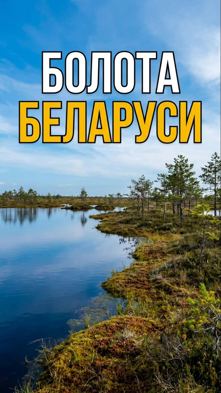 Болота — это красиво! 🌿 Экотропа в Эльне #Shorts