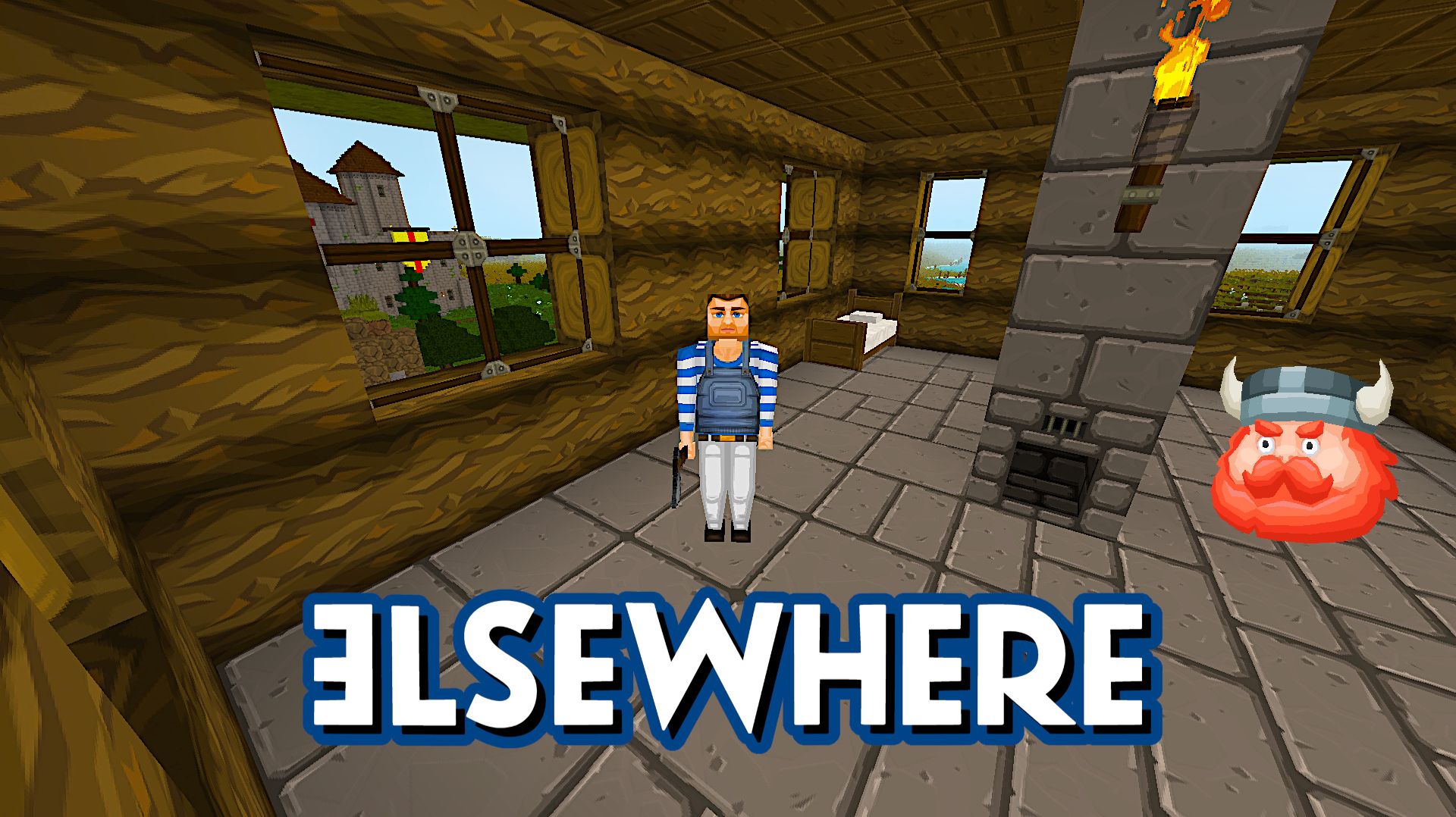 Elsewhere - S1E3 -  дни 11 - 14: окончание  строительства дома с кроватью! / Прохождение игры