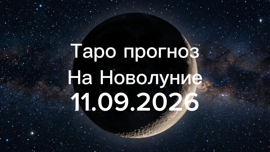 Таро прогноз на Новолуние 11.09.2026