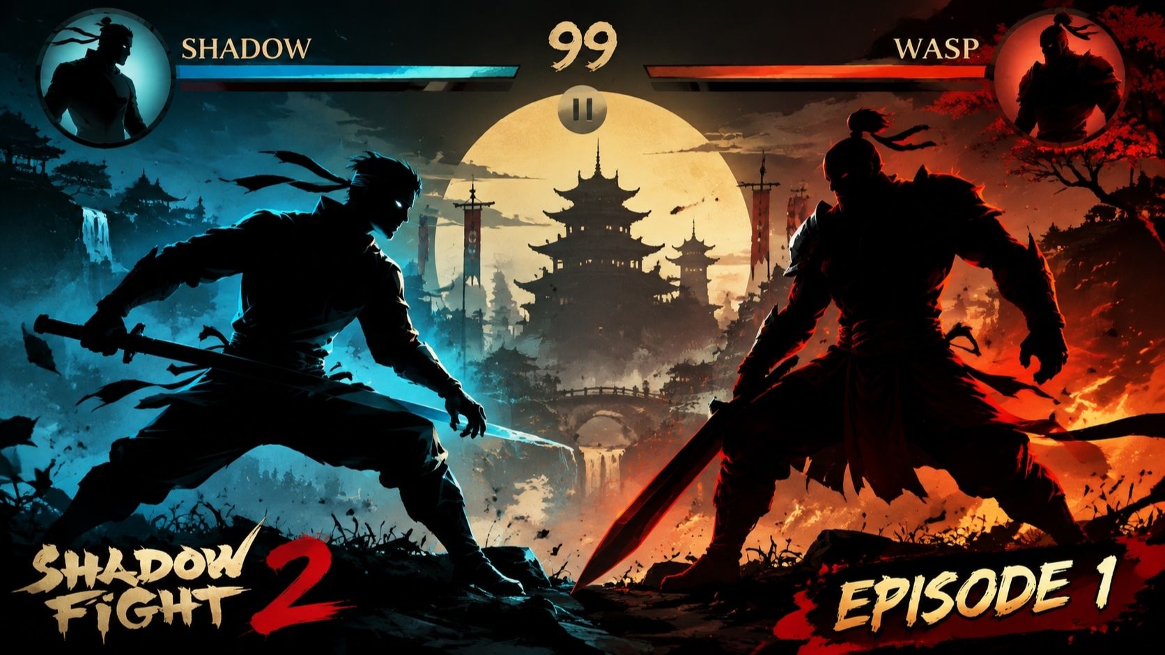 ИГРАЮ В 2SHADOW FIGHT 2!!!