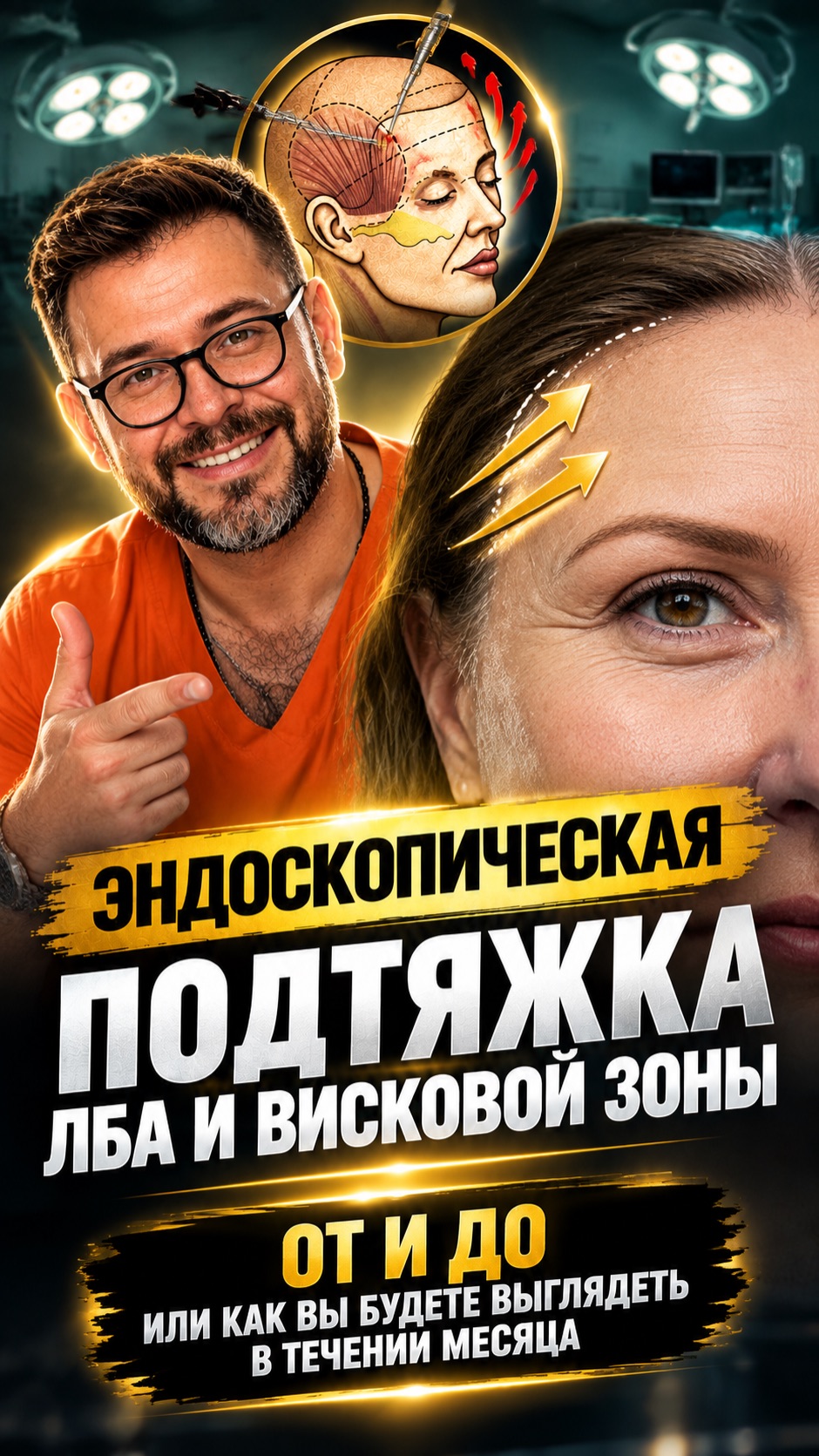Подтяжка лица. Омоложение. Эндоскопия.