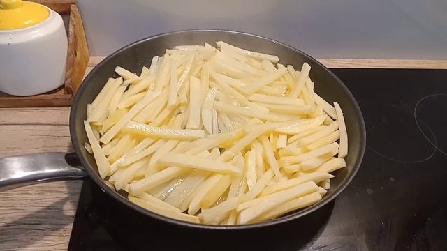 жаренная картошка