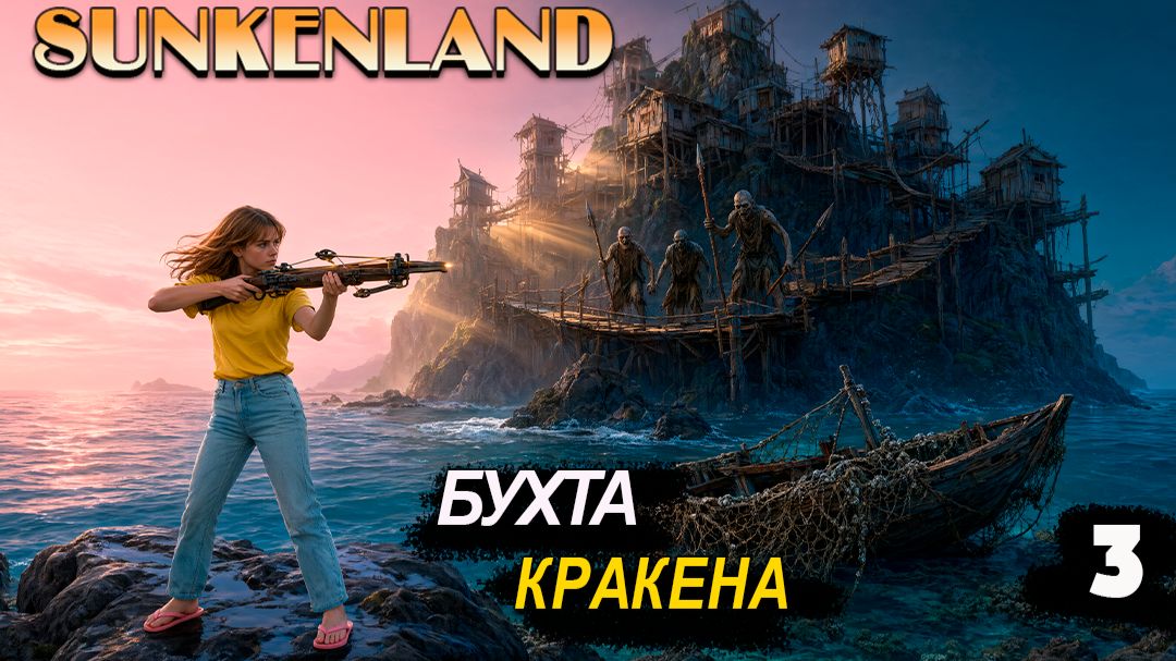 🔸Sunkenland 🔸#3. Катамаран. Бухта Кракена.