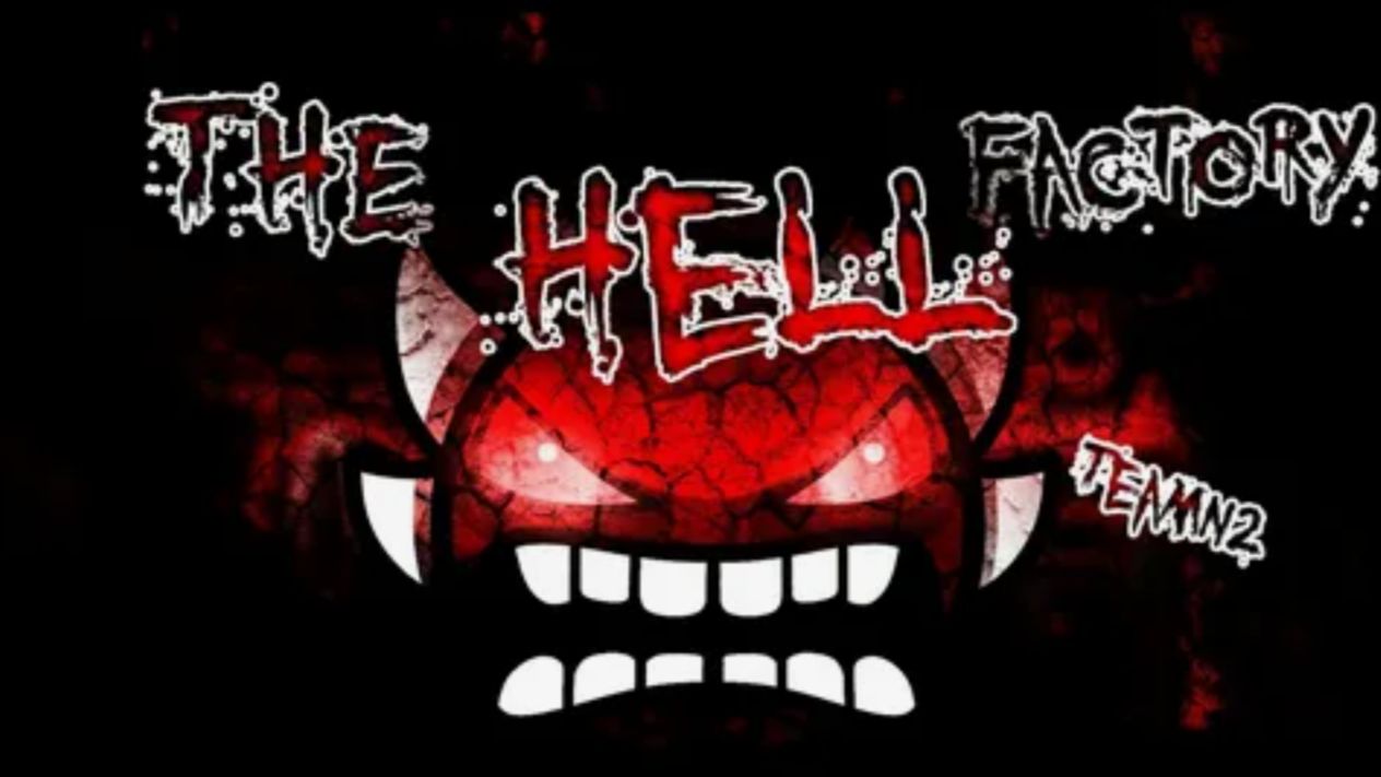 [144HZ] The Hell Factory By TeamN2 МОЙ ПЯТЫЙ ЭКСТРИМ ДЕМОН!!!! Geometry Dash