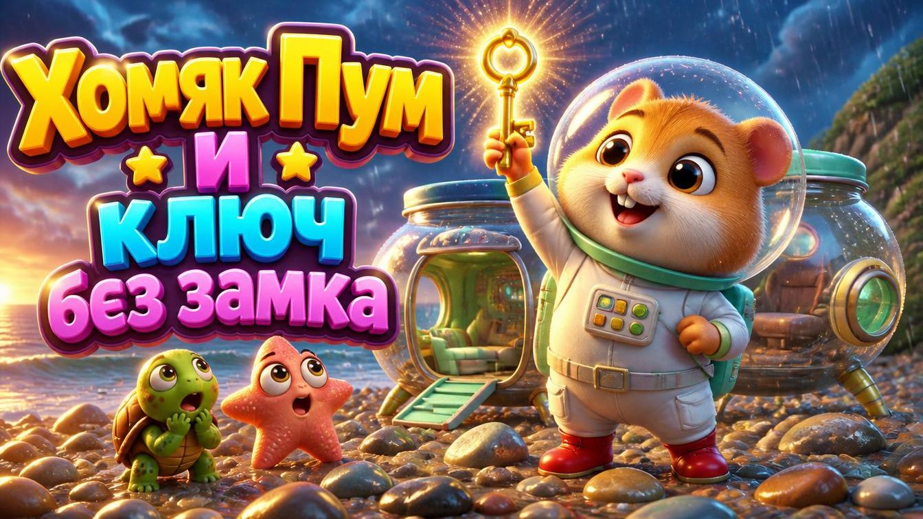 Хомяк Пум и ключ без замка