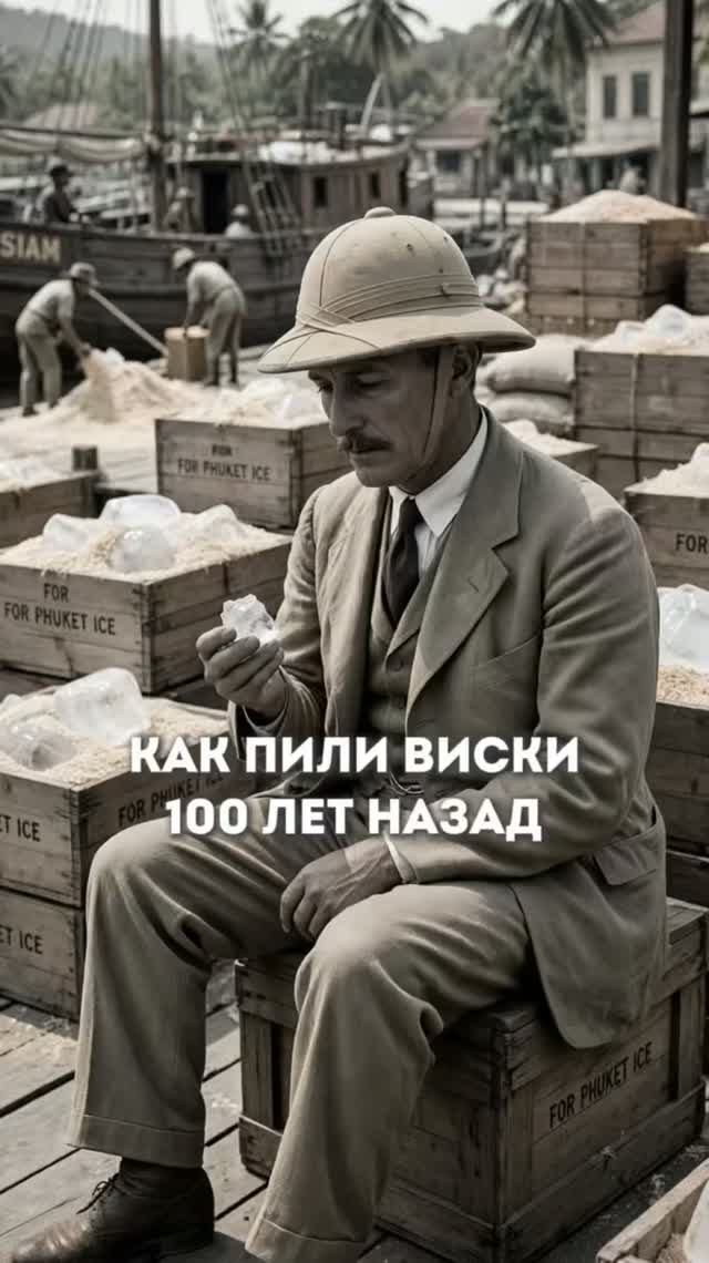 Как пили виски 100 лет назад