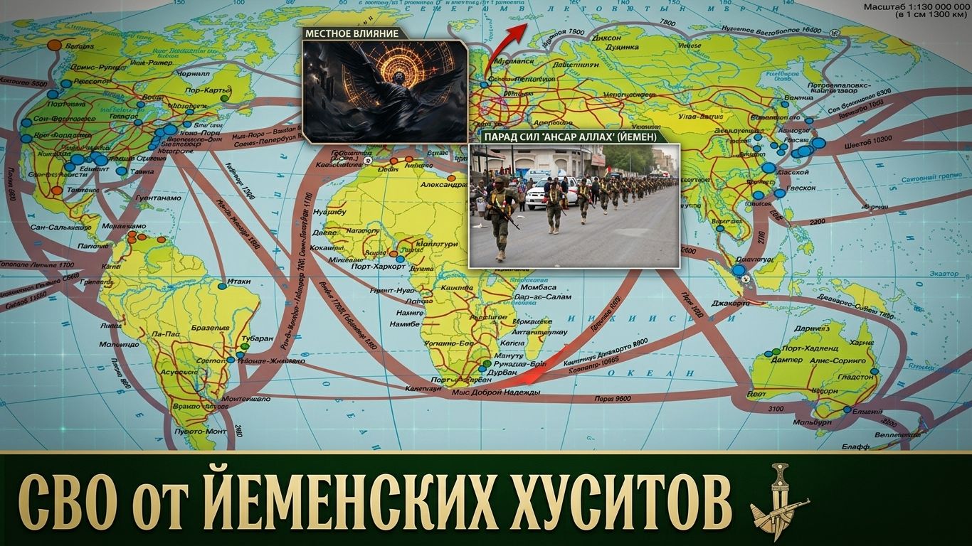 Удушение Европы, процесс пошёл через хуситов