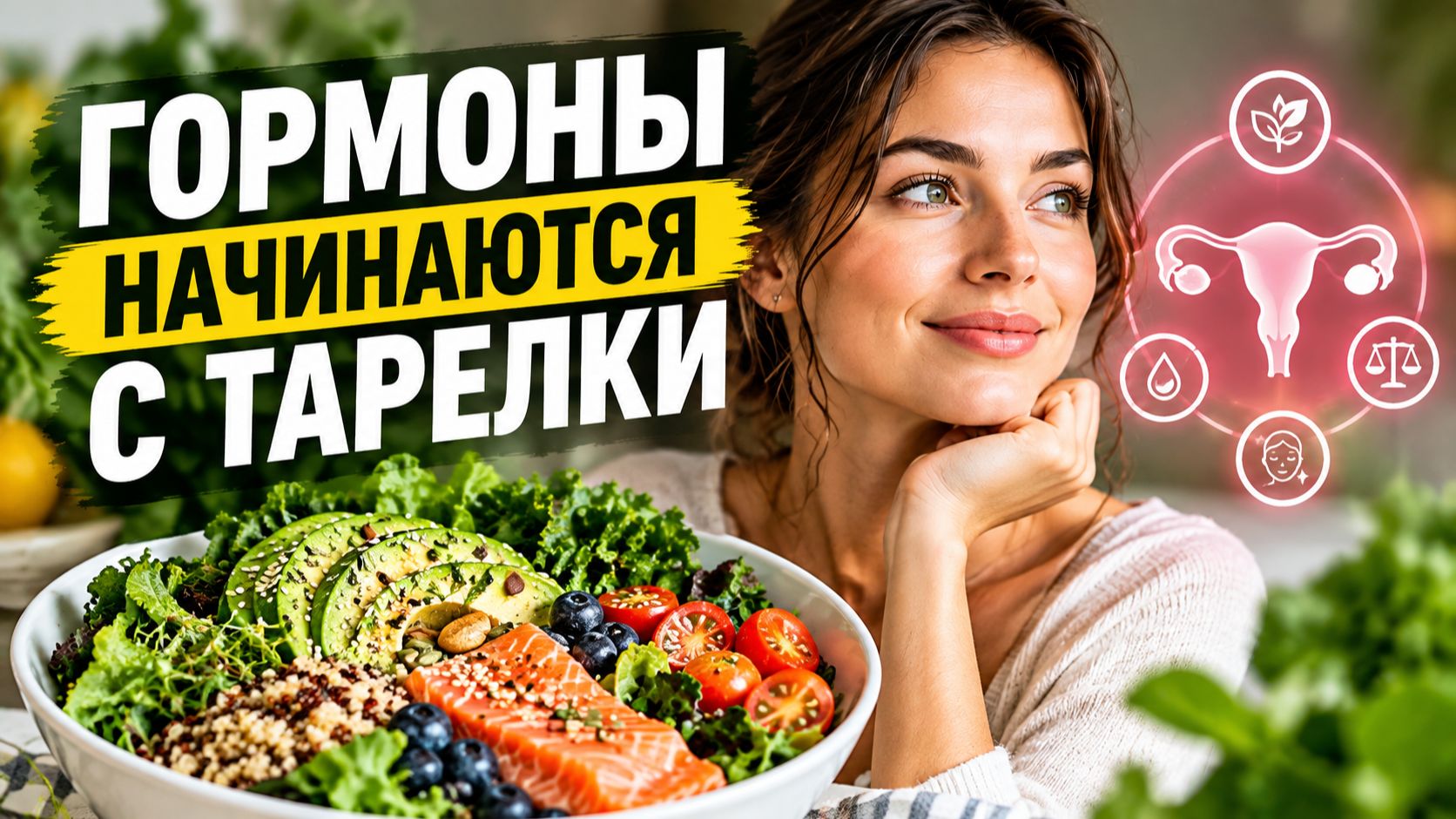 Гормональный баланс: питание которое поддерживает гормоны | Кристина Хлыстова
