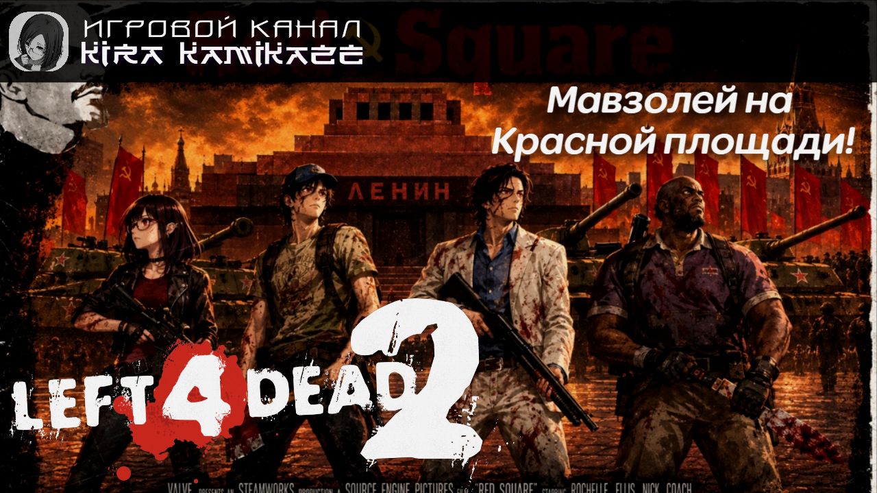 🧠🔫 Left 4 Dead 2: Мы Вернулись в СССР!! (Red Square Campaign) 😫😝😜