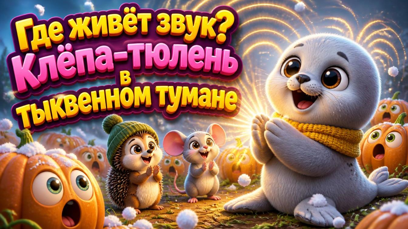Где живёт звук Клёпа-тюлень в тыквенном тумане
