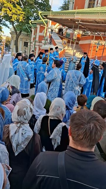Завершение Крестного Хода в день памяти Иконы Божией Матери Донская