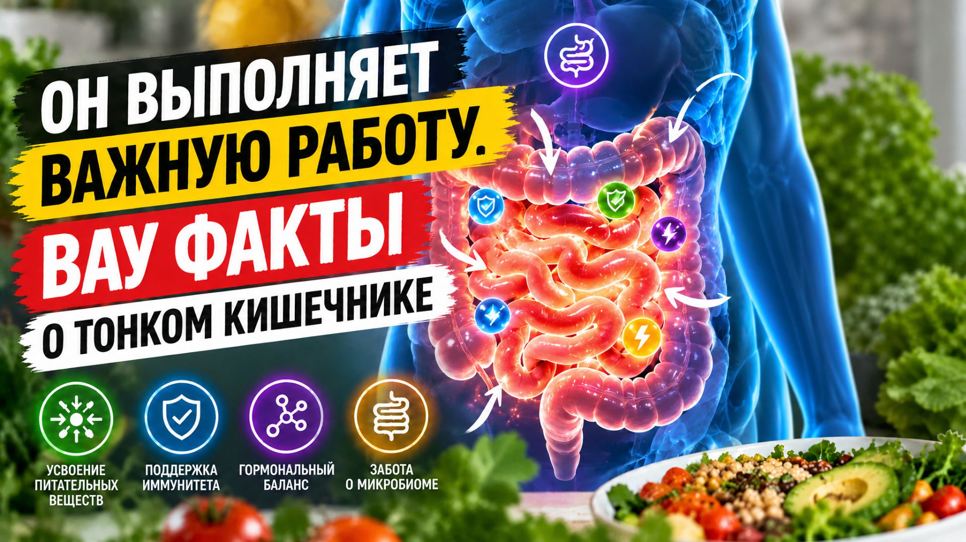 Как работает тонкий кишечник. Вау факты, о которых возможно вы не знали | Кристина Хлыстова