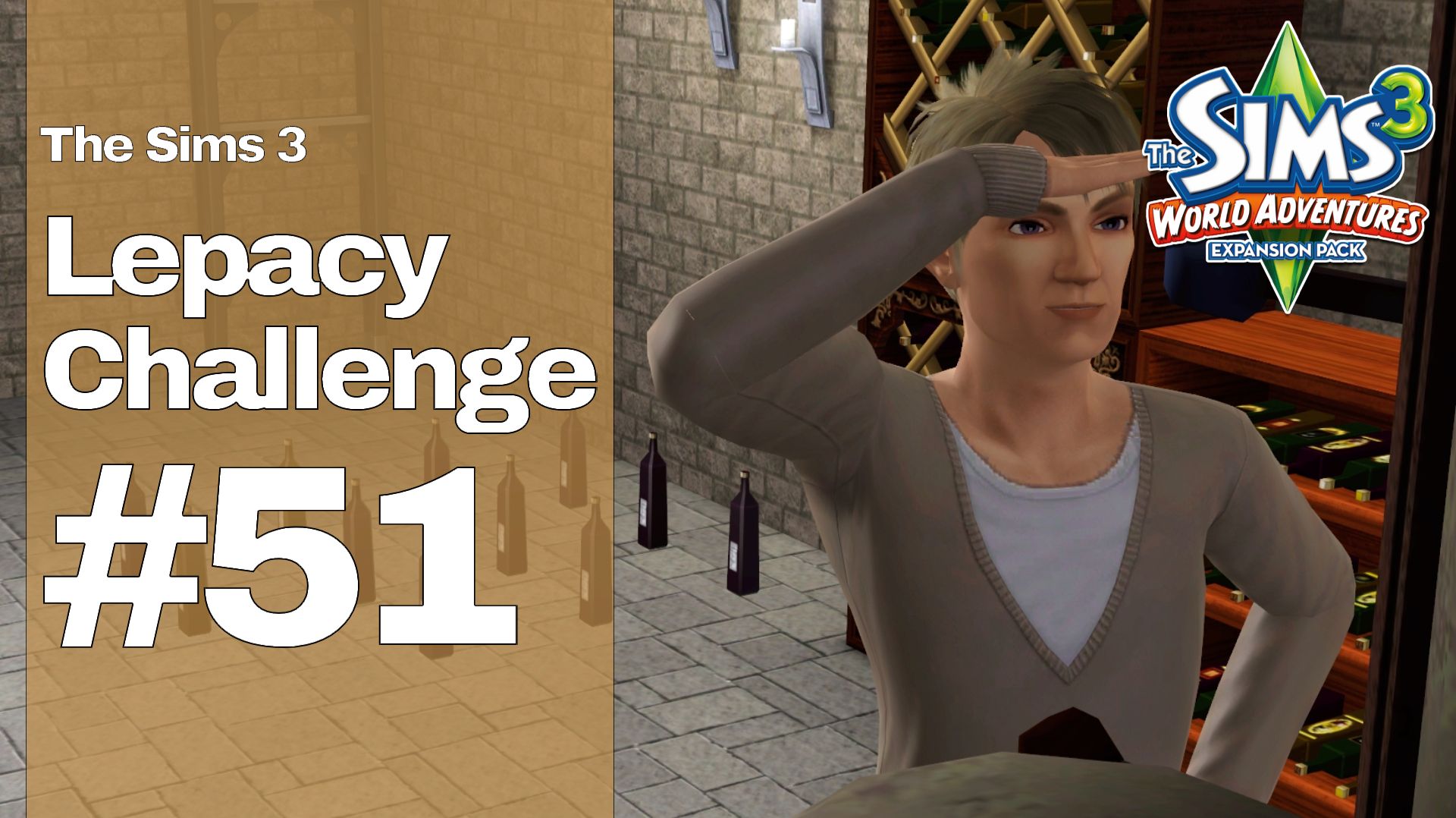 The Sims 3 Династия по дополнениям 51  Второе поколение  Бездонный нектарный погреб