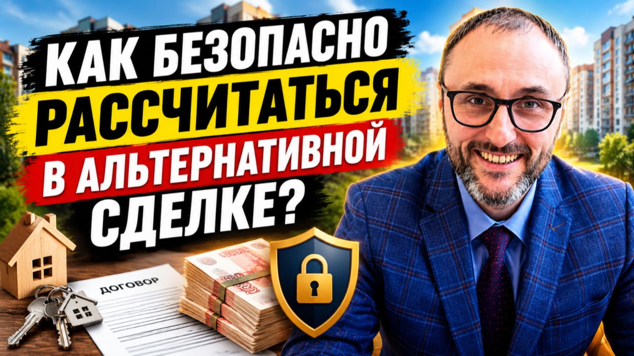 КАК БЕЗОПАСНО РАССЧИТАТЬСЯ В АЛЬТЕРНАТИВНОЙ СДЕЛКЕ?