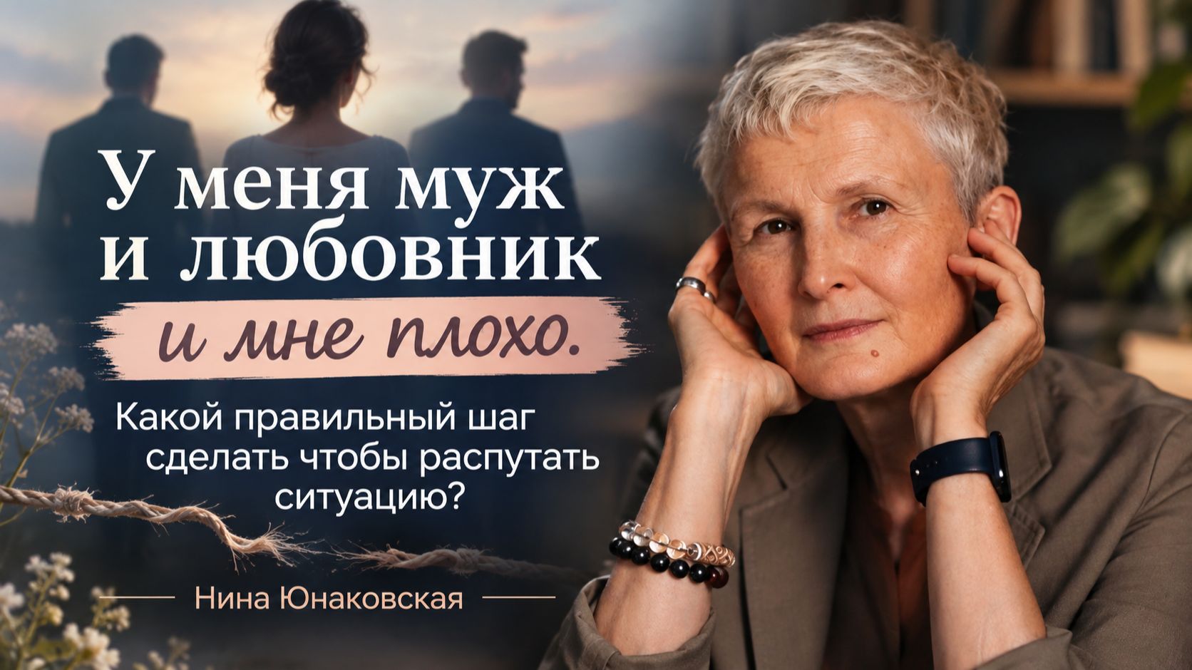 У меня муж и любовник и мне плохо. Какой сделать правильный шаг для выхода?