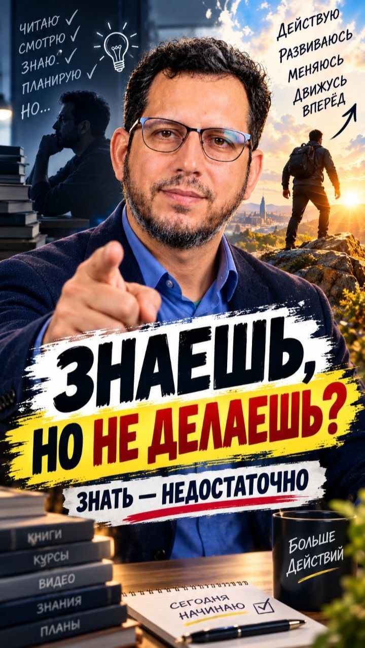 Знать — недостаточно