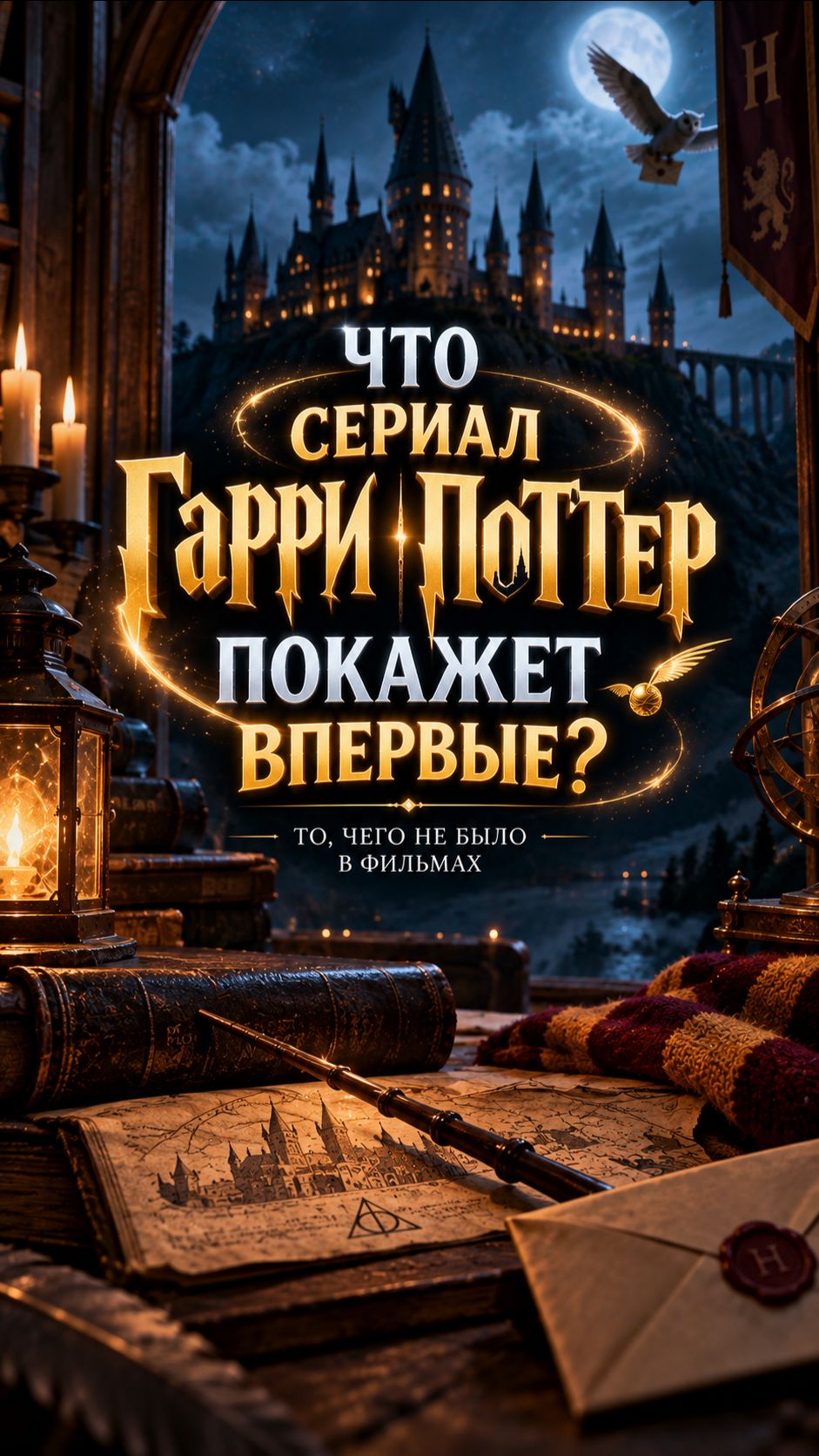 ГАРРИ ПОТТЕР СЕРИАЛ | ЭТОГО НЕ БЫЛО В ФИЛЬМАХ! Что покажут в сериале? #harrypotter #сериал #hbo