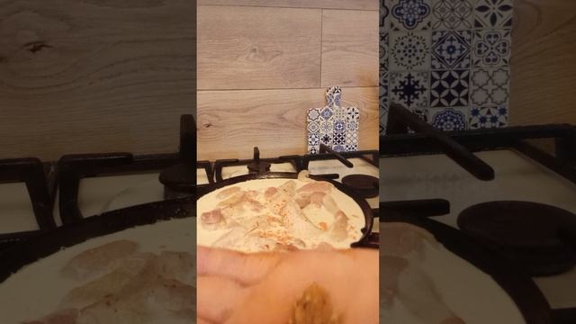 курица в сливочном соусе 