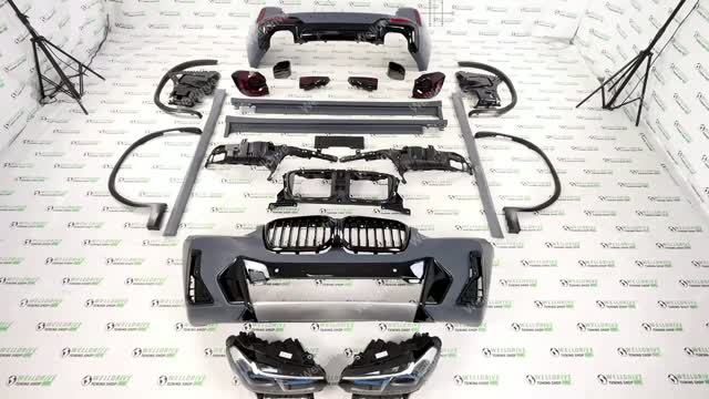 Комплект переделки BMW G01 из дореста в рест M-Tech