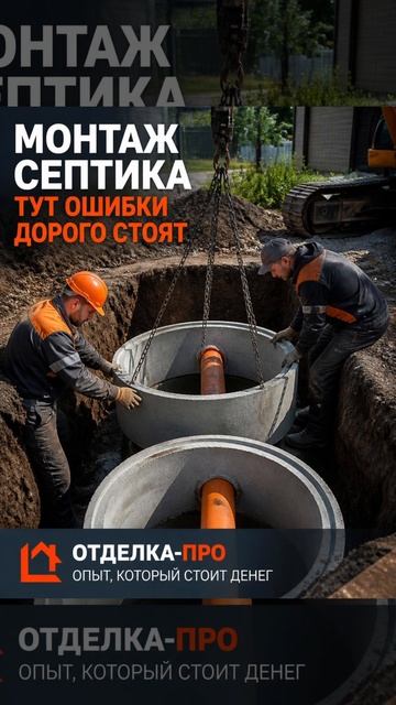 Септик — это не просто яма. Канализация под ключ