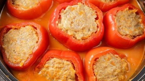 Готовим фаршированый перец