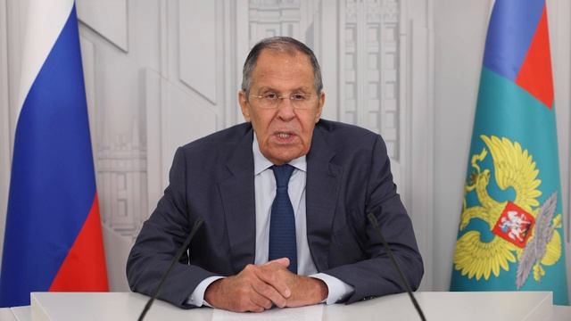 Видеообращение С.Лаврова к финалистам VI Международной олимпиады по финансовой безопасности
