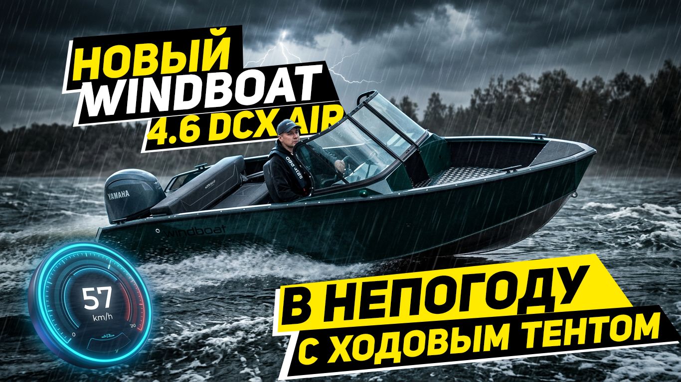 ОБЗОР НОВОЙ 4.6 Dcx AIR ОТ WINDBOAT