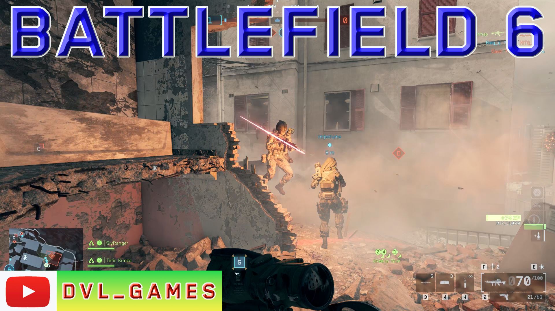 Играю за медика - служу реаниматором. Battlefield 6.