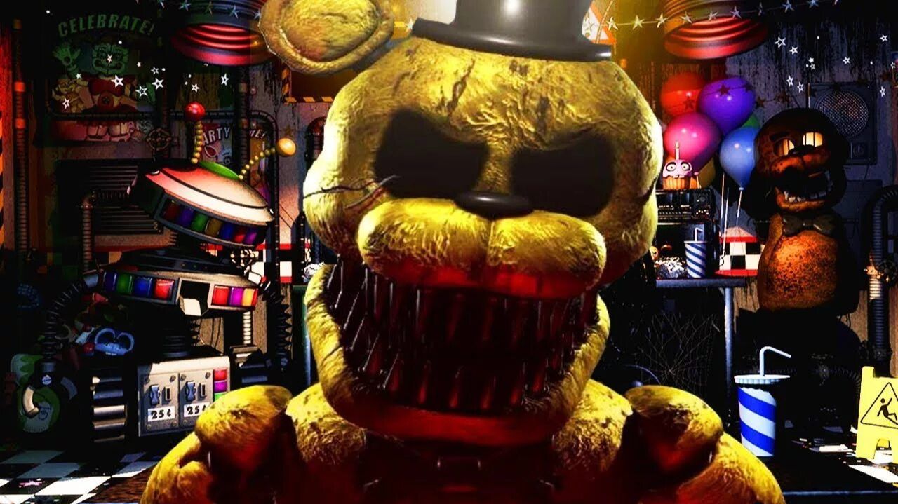 Играю в фнаф 7