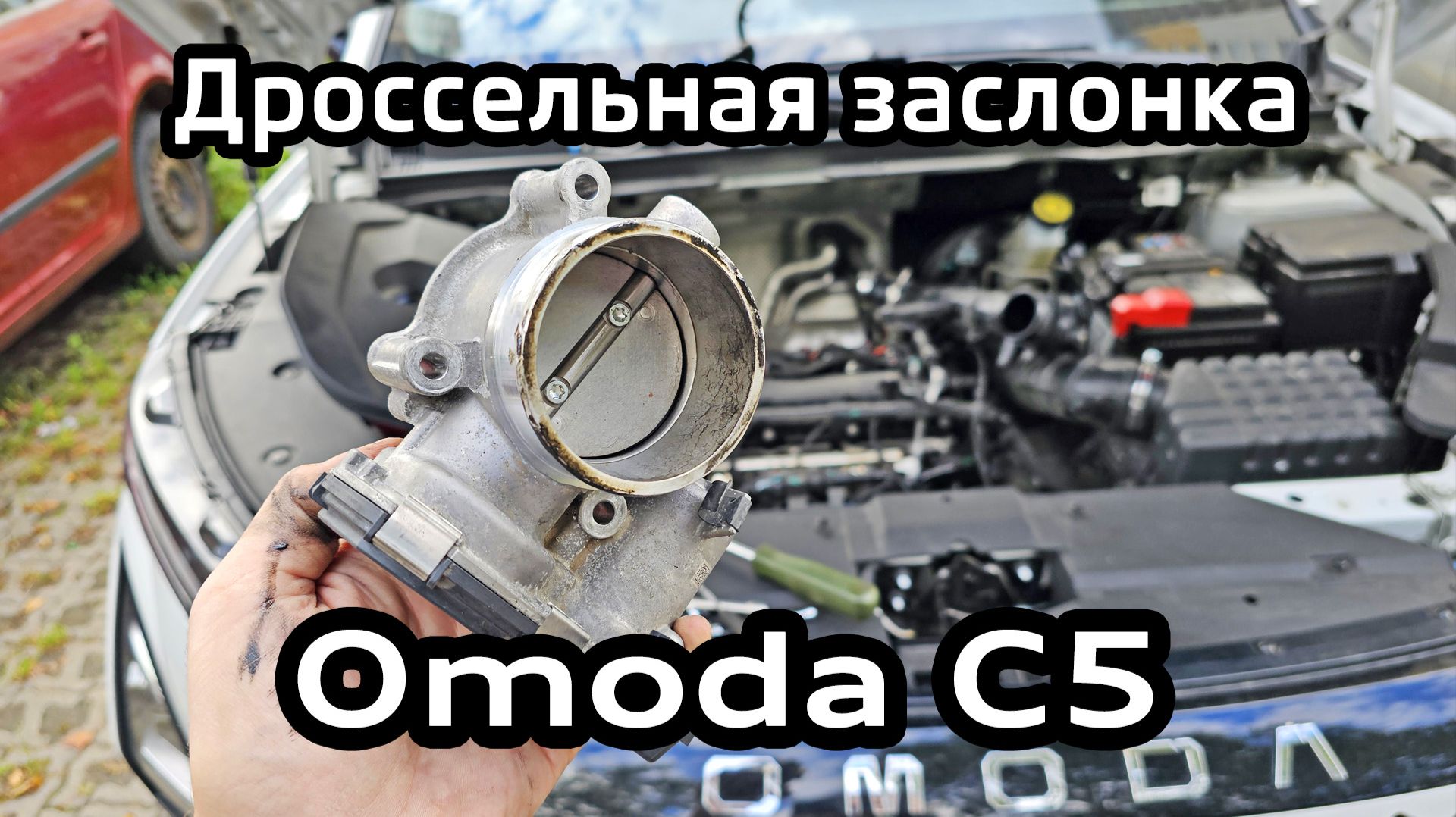 Очистка дроссельной заслонки Omoda C5