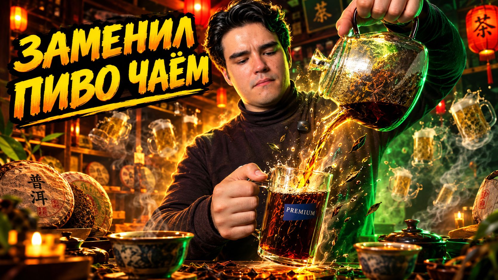 ЧАЙ на замену ПИВА | Как заменить алкоголь чаем?