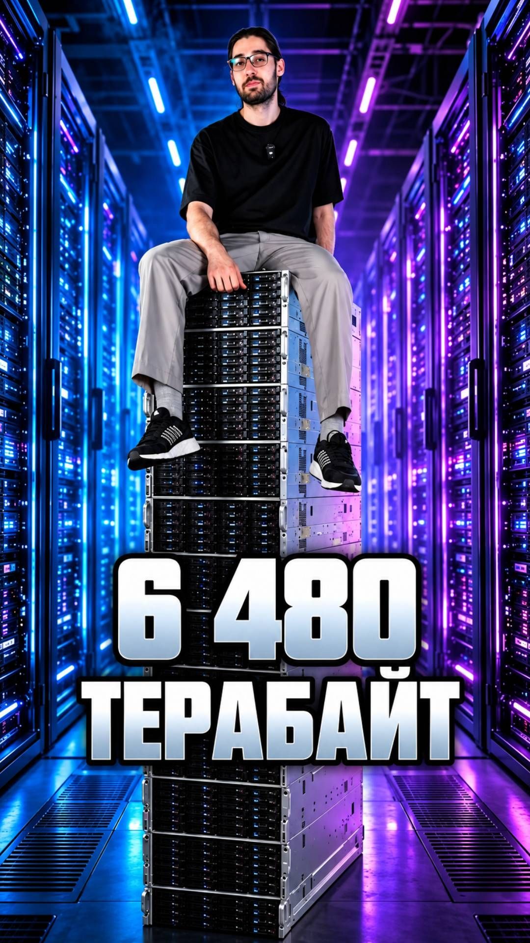 Почти тонна данных: почему серверная стойка опасна дома