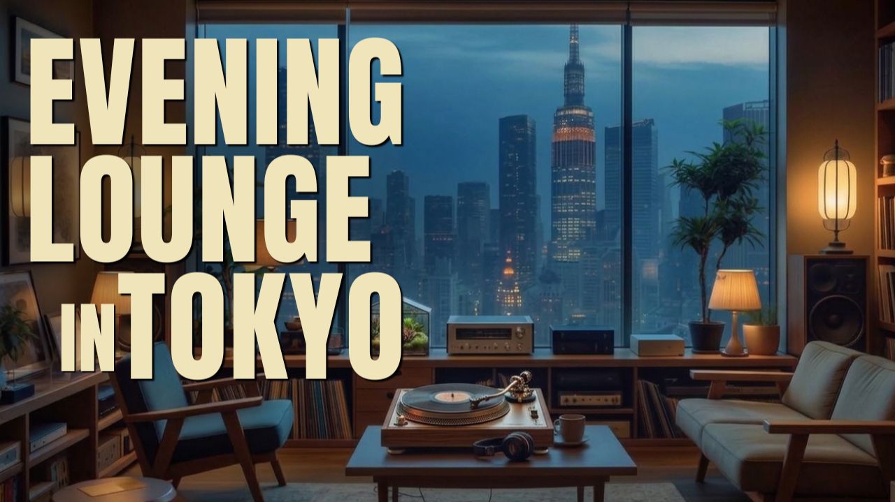 Ночной Токио 🌆 Атмосферный Вечерний Лаунж для Расслабления и Фокуса | Tokyo Night Lounge