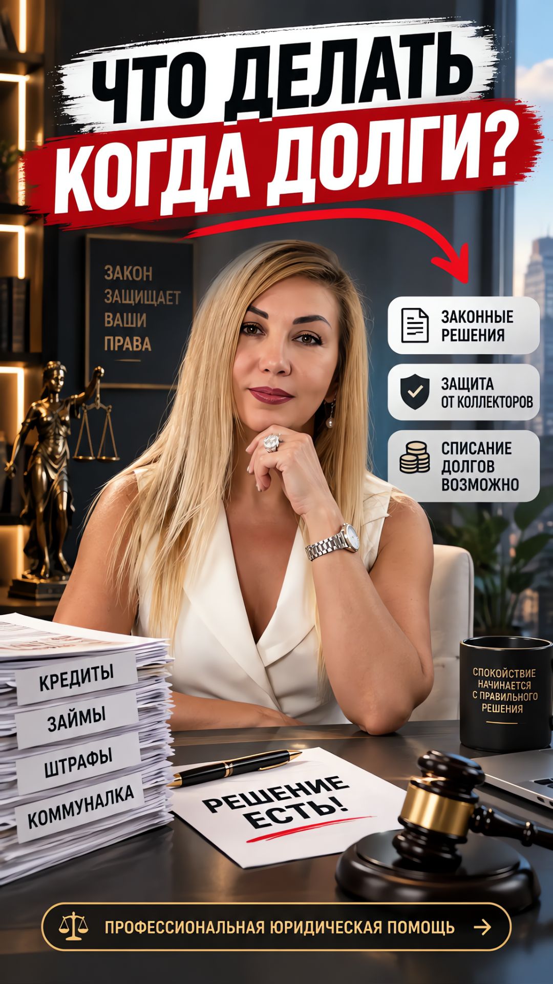 Что делать когда долги ?