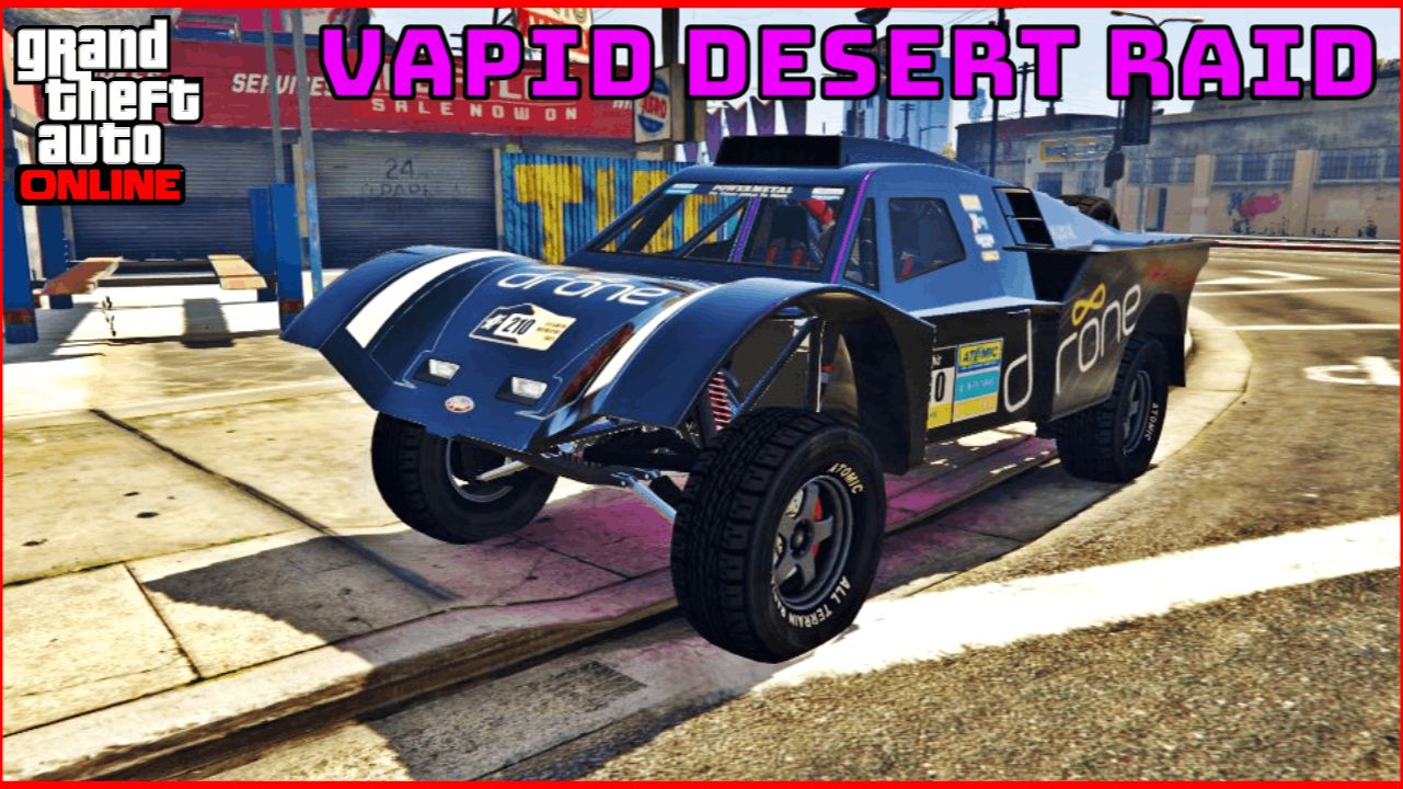 GTA V ONLINE TOP‑OF‑THE‑LINE ALL‑TERRAIN VEHICLE VAPID DESERT RAID: REVIEW AND TUNING #483