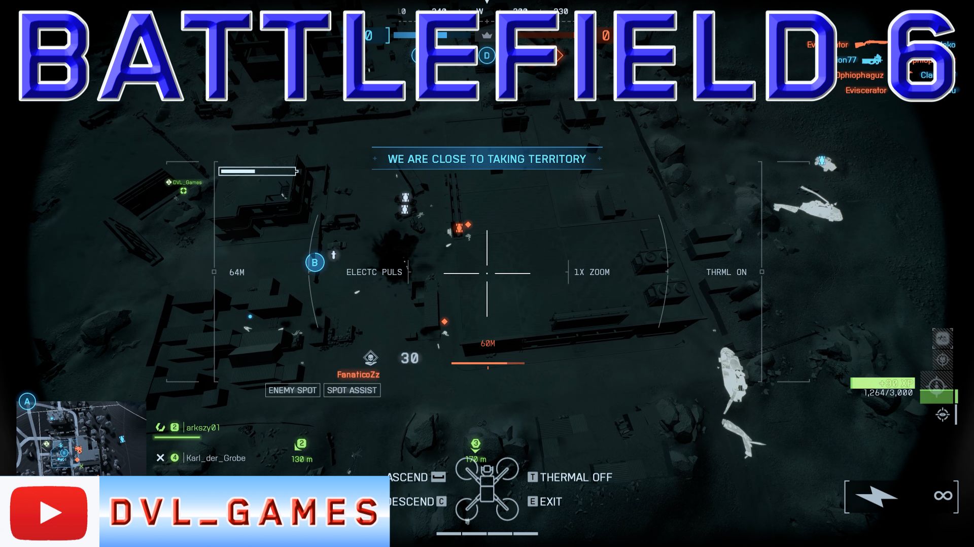 Сбил десантный вертолет с РПГ-7 X3 Kill. Battlefield 6.