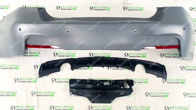 Бампер задний BMW 3 F30 дорест рест M-Tech М-Пакет