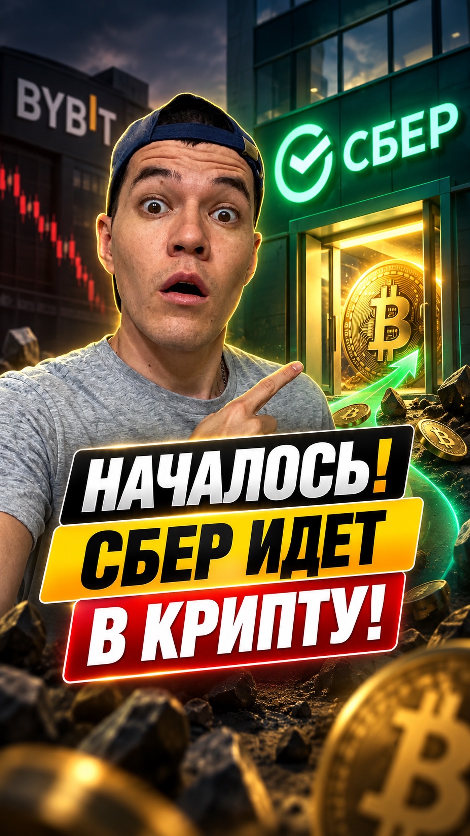 Сбер, Альфа и Т-Банк заходят в крипту!