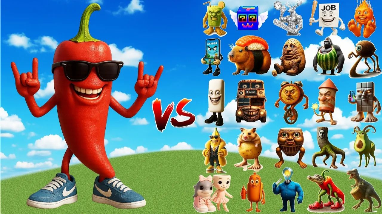Чили Чили VS Боссы Brainrot — битва мобов в Minecraft!