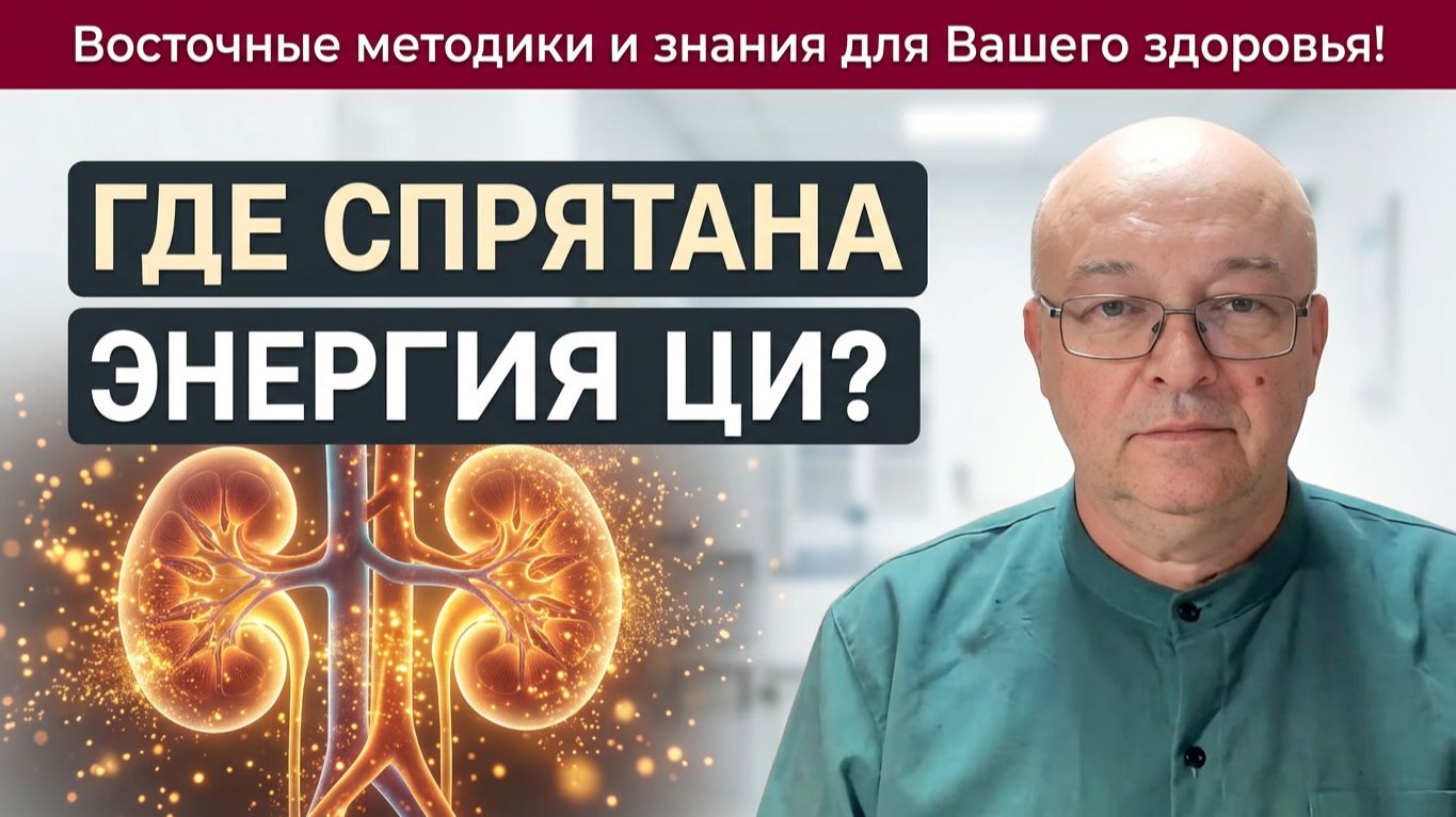 Энергия Ци “хранится” в почках